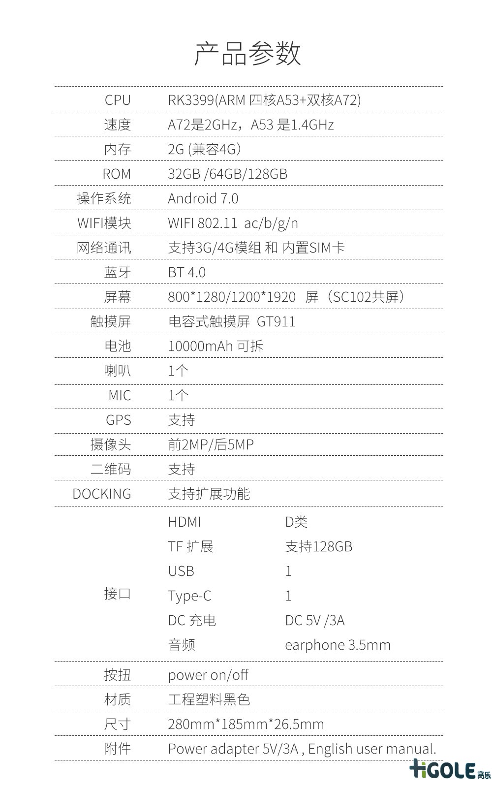 GPS/北斗導(dǎo)航三防平板電腦